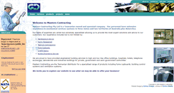 Desktop Screenshot of masterscontracting.com.au
